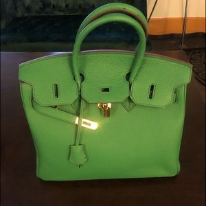 Kelly Green handbag